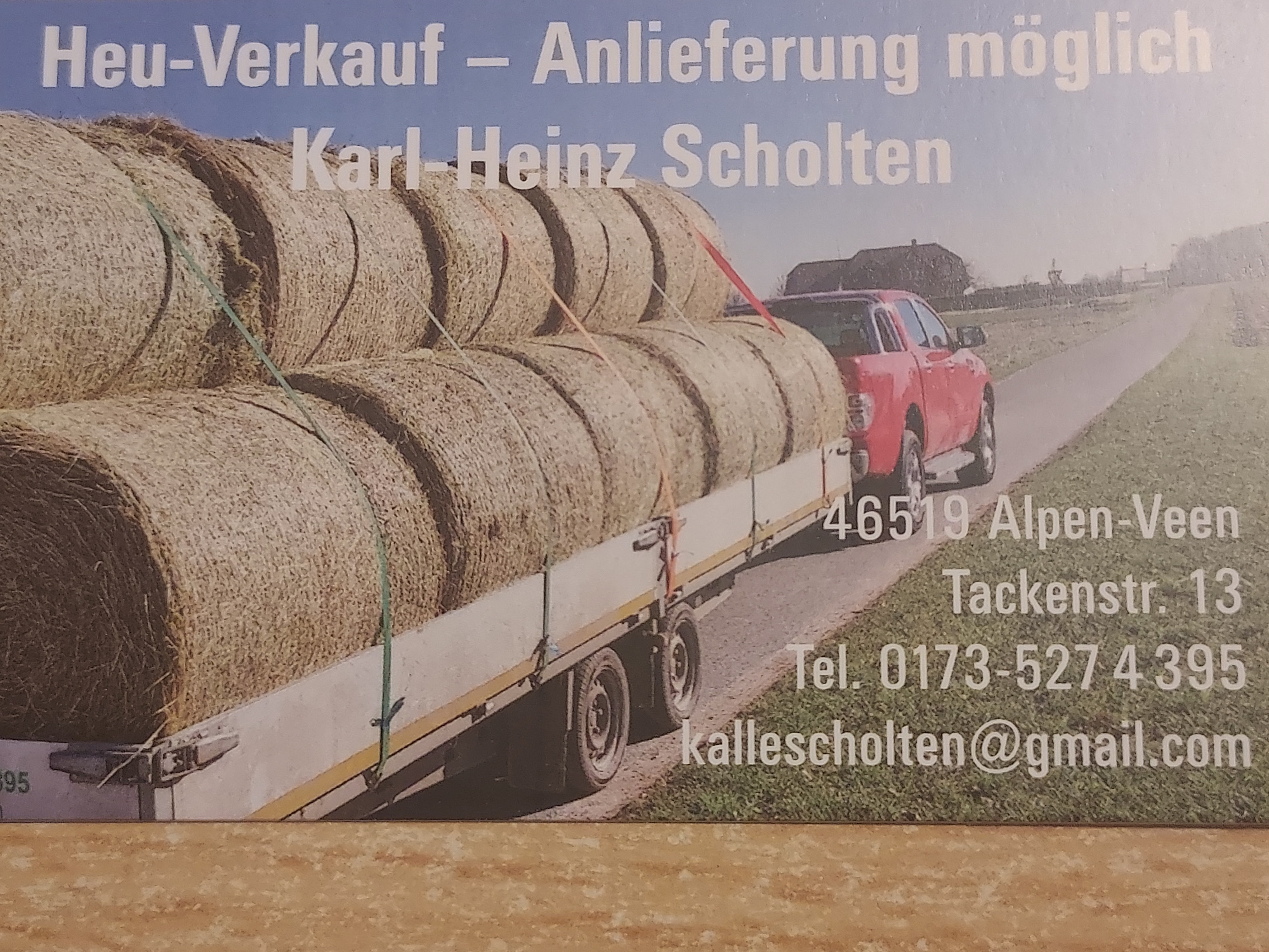 Heu & Stroh Verkauf Scholten