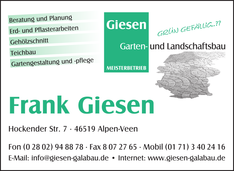 Garten- und Landschaftsbau Frank Giesen